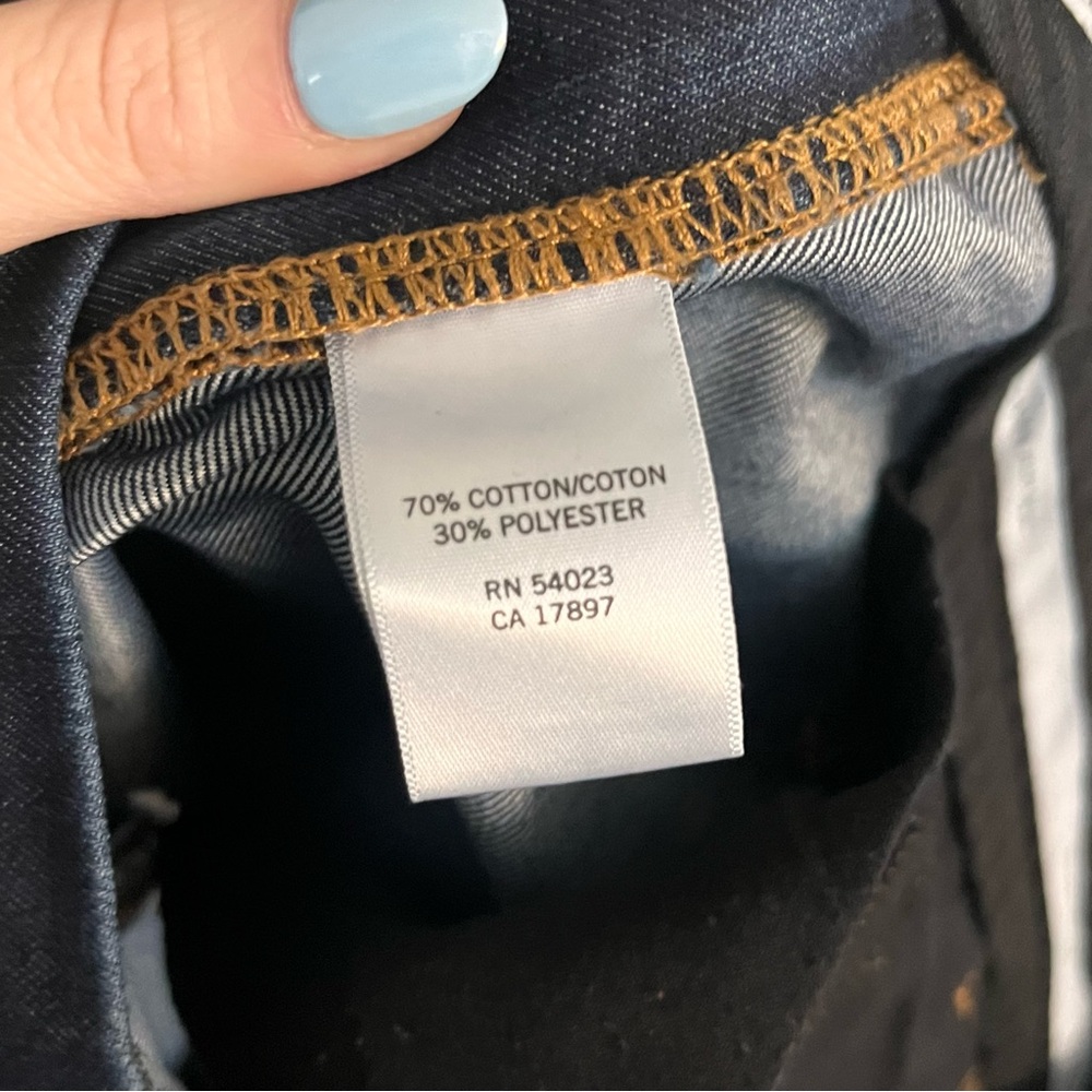 Banana Republic limited edition size 10S Dark Blue Flare Jeans - Picture 10 of 14